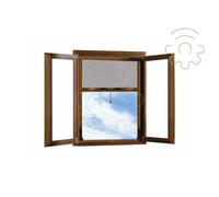 Mosquitero de Rodillo para Ventana Con Embrague 140x170 Color Bronce MO