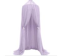 mosquiteros, Dosel for Cama, mosquitera, Cortina Colgante for Interior y Exterior, Tienda de Lectura, protección contra Mosquitos for decoración de Dormitorio(Bright Purple)