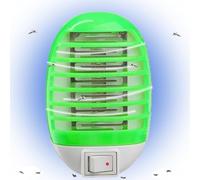 Mosquito asesino lámpara,Lámpara antimosquitos,Lámpara UV,Asesino de insectos eléctrico,Destructor de moscas,Zapper de mosquitos interior,Anti-mosquitos interior,Trampa para moscas eficiente,Verde