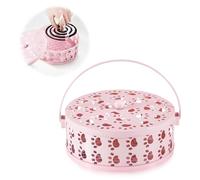 Mosquito Spulenhalter, Räucherspiralen Mückensspirale Halter Mosquitos, Mosquito Spiralhalter,Anti Mückensspirale Box, Räucherspiralen Halter, Insektenschutz Spulenhalter,Moskito Coil Ständer