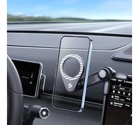 MOSRACY Soporte de teléfono móvil magnético para Tesla Model 3 Model Y Model S/X, compatible con soporte de coche MagSafe, soporte de teléfono ajustable 360° para accesorios Tesla para iPhone