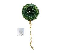 Moss Ball Reptile Cave - Aesthetic Terrarium Hiding Shelter | Artificial Grass Planter Shaped Habitat Decor | Reptile Rainforest Cave For Leopard Geckos Bearded Dragon Snake Tarantulas Hermit