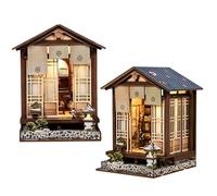 Moss Garden Book Nook - Kit de manualidades tradicional japonesa en miniatura, kit de manualidades hecho a mano para adultos