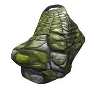 Moss Stone Pavement - Cubierta superior para silla de bebé, toldo de privacidad para recién nacidos y nuevas mamás, perfecto para silla alta