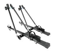Mossa 2X Portabicicletas de Techo, Soporte para Bicicletas para el Techo del Coche con Barra de Acero - BR9485