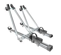 Mossa 2X Portabicicletas de Techo, Soporte para Bicicletas para el Techo del Coche con Barra de Aluminio con Llave - BR9492