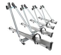 Mossa 4X Portabicicletas de Techo, Soporte para Bicicletas para el Techo del Coche con Barra de Aluminio - BR5155