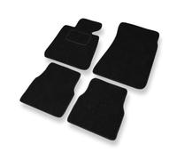 Mossa Alfombrillas adecuadas para BMW 3 M3 I E30 (1985-1992) 4 uds. Negro S | Coupé, Cabrio, Berlina, Touring