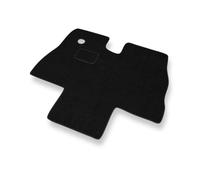 Mossa Alfombrillas adecuadas para Fiat Ducato II (1994-2006) - alfombras para Coche - Color Negro