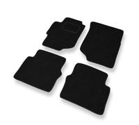 Mossa Alfombrillas adecuadas para Honda Accord Vi 1998-2002 4 uds. Negro S