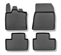Mossa Alfombrillas adecuadas para Renault Captur II SUV 2020-2024 4 uds. G | también con tracción híbrida