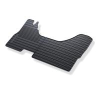 Mossa Alfombrillas de Goma adecuadas para Iveco Daily IV Furgoneta (2006-2011) - Negro - alfombras para Coche
