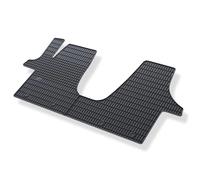 Mossa Alfombrillas de Goma adecuadas para VW Volkswagen Transporter T5, T6 Caravelle Furgoneta (2003-2023) - Negro - alfombras para Coche