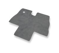 Mossa Alfombrillas de Velour adecuadas para Fiat Ducato II (1994-2006) - alfombras para Coche - Premium Color Gris