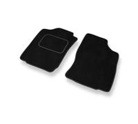 Mossa Alfombrillas de Velour adecuadas para Toyota Land Cruiser J90 (3 Puertas) (1996-2003) - alfombras para Coche - Premium Color Negro