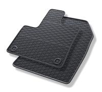 Mossa Alfombrillas Goma aptas para Peugeot Partner III 2018-.. 2 uds. Negro