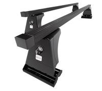 Mossa Barras de Techo Acero aptas para Citroen C5 II (2008-2017) Negro