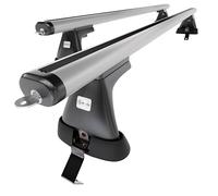Mossa Barras de Techo ALU aptas para Ford C-MAX II (2010-2019) Plata AK