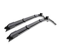 Mossa Escobillas limpiaparabrisas para la luna delantera adecuadas para Peugeot 307 (05.2005-12.2009) montaje inverso del adaptador (lado del pasajero) - escobillas plana