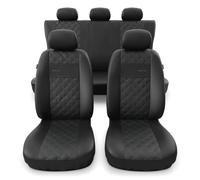 Mossa Fundas Asientos Coche aptas para Skoda Octavia 1996-. PRF-GR | I, II, III, IV - Familiar, Liftback