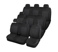 Mossa Fundas de Asientos adecuadas para Opel Vivaro II Furgoneta (2014-2019) E4 3
