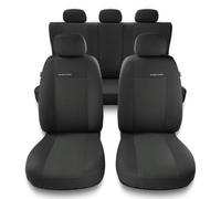 Mossa Fundas universales para Asientos de Coche adecuadas para Fiat Punto Grande, EVO, 2012 (2005-2018) - UNE-1