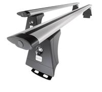 Mossa Portaequipajes de Techo adecuadas para Honda CR-V III SUV (2007-2011) - baca para Coche - Barras para Techo de Coche - Aluminio Plata - Puntos de Montaje 2