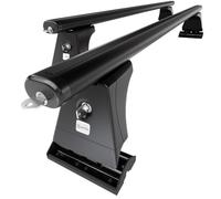 Mossa Portaequipajes de Techo adecuadas para Kia Ceed III Hatchback (2019- ) - baca para Coche - Barras para Techo de Coche - Aluminio Negro - Puntos de Montaje 1