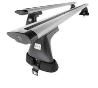 Mossa Portaequipajes de Techo adecuadas para Mercedes-Benz Classe S W220 Berlina (1999-2005) - baca para Coche - Barras para Techo de Coche - Aluminio Plata - sin Puntos de Montaje 2