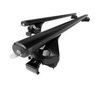 Mossa Portaequipajes de Techo adecuadas para Subaru XV e-Boxer Crossover (2019-2023) - baca para Coche - Barras para Techo de Coche - Aluminio Negro - Railing Integrado 1