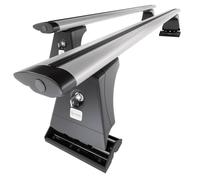 Mossa Portaequipajes de Techo adecuadas para VW Volkswagen Multivan T7 Furgoneta (2022- ) - baca para Coche - Barras para Techo de Coche - Aluminio Plata - Puntos de Montaje 2