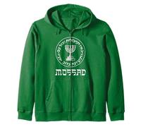 Mossad IDF Ejército israelí Krav Maga Servicio Secreto de Israel Sudadera con Capucha