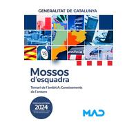 Mossos d`Esquadra. Temari de l´àmbit A: Coneixements de l´entorn