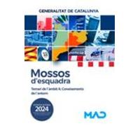 Mossos Desquadra. Temari De Lámbit A: Coneixements De Lentorn: General