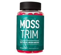 Mosstrim Ositos de goma | Musgo marino irlandés natural: ingredientes como musgo marino irlandés, raíz de bardana y fucus | Contenido de 60 gomas de fruta