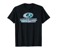 Mossy Oak Fishing Open Water Classic Blue Logo Camiseta