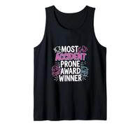 Most Accident Prone Award Winner Humor torpe |- Camiseta sin Mangas