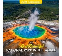 Most Beautiful National Park In The World Calendar 2026: Untouched serenity captured from majestic protected lands