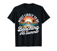 Most Likely To Be Beaching All Summer Camiseta