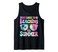 Most Likely To Be Beaching All Summer Camiseta sin Mangas