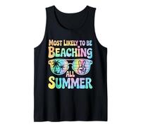 Most Likely To Be Beaching All Summer Camiseta sin Mangas