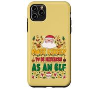 Most Likely To Be Mistaken As An Elf Outfit Funny Xmas Carcasa para iPhone 11 Pro MAX