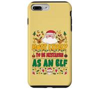 Most Likely To Be Mistaken As An Elf Outfit Funny Xmas Carcasa para iPhone 7 Plus/8 Plus