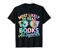 Most Likely To Read Books All Summer Camiseta