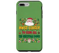 Most Likely To Sing All The Christmas Songs Funny Xmas Carcasa para iPhone 7 Plus/8 Plus