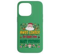 Most Likely To Take Too Many Pictures Outfit Funny Xmas Carcasa para iPhone 14 Pro MAX