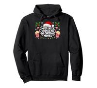 Most Likely to Watch All The Christmas Movies Christmas Xmas Sudadera con Capucha
