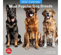 Most Popular Dog Breeds Calendar 2026: A Year of Loyal and Lovable Dog Breeds | Kalender Calendario Calendrier