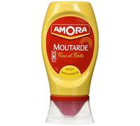 Mostaza francesa fuerte Dijon Amora-moutarde de Dijon fine et forte flacon souple- 2 x 265 gr