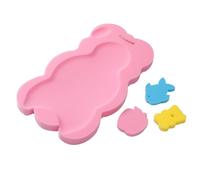 Mostín De Baño Para Bebés - Inserto De Cojín De Baño De Poliéter | Estera De Baby Shower No Slip, Almohadilla De Esponja Antideslizante, Ayuda Para El Soporte Del Cuerpo De La Ducha Recién Nacido
